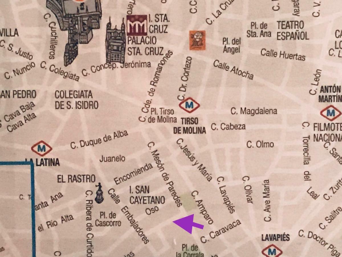 Apartamento En Corrala Madrid Eksteriør bilde